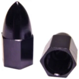 Ventilkappe alu schwarz JMP passend für: Kawasaki Z, ZX - 6R, VN, BMW R, K, C, G