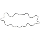 Ventildeckeldichtung Athena passend für: Honda CB 7342249