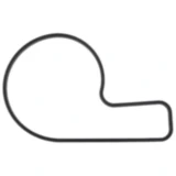 Dichtung Wasserpumpe Deckel Originalersatzteil Alternative: 7349210 passend für: Husqvarna Svartpilen, Vitpilen