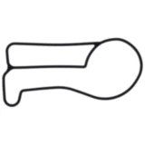 Dichtung Wasserpumpe Deckel Athena passend für: Husqvarna TE, TC