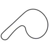 Dichtung Wasserpumpe Deckel Originalersatzteil passend für: Honda TRX