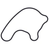 Dichtung Wasserpumpe Deckel Originalersatzteil passend für: Honda CBR, CRF, CB