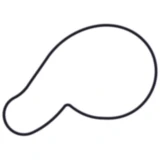 Wasserpumpendeckeldichtung Originalersatzteil 7347383