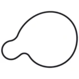 Dichtung Wasserpumpe Deckel Originalersatzteil passend für: Suzuki AN 7347442