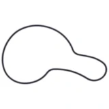 Dichtung Wasserpumpe Deckel Originalersatzteil passend für: Kymco Xciting