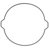 Dichtung Kupplungsdeckel außen Athena passend für: Husqvarna TC, TE, Gas Gas MC, EC