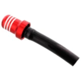 Entlüfterschlauch Aluminium Rot für Motorräder JMP