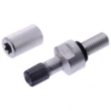 Ventil gerade Schrader für RDKS 11,5 mm silber