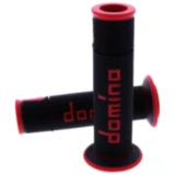 Griffgummi A450 schwarz/rot für Motorrad