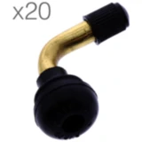 Gummiventil abgewinkelt 11.3 mm für Scooter