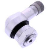 Winkelventil Aluminium poliert 11,3 mm für Motorräder