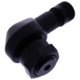 Aluminium Ventil gewinkelt schwarz 11.3 mm für Motorräder