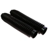 Faltenbalg Satz 350X40 Profession schwarz für Motorräder