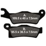 Bremsklotz Sinter R EBC Alternative: 7870025 passend für: CAN - AM Outlander, Renegade