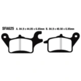 Bremsklotz Standard Scooter EBC Alternative: 7870044 passend für: Honda C, AFS