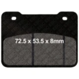 Bremsklotz Standard Scooter EBC passend für: SYM Maxsym, Wolf, CR, Aeon Elite