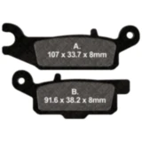 Bremsklotz Standard EBC passend für: Yamaha YFM 7370043