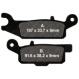 Bremsklotz Standard EBC passend für: Yamaha YFM 7370064