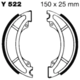 Bremsbacken hinten ohne Federn EBC