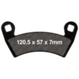 Bremsklotz Sinter R EBC passend für: Polaris General