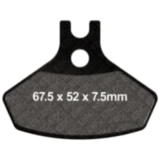 Bremsklotz Sinter R EBC oder 7870032 passend für: CAN - AM DS