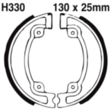 Bremsbacken mit Feder EBC gerillt passend für: Honda XL, CR, CG, XR, E - Ton EXL, DXL