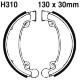 Bremsbacken mit Feder EBC gerillt passend für: Honda CB, CM, Daelim VL, VT, VS, VC