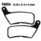 Bremsklotz Standard EBC passend für: HM - Moto CRE, Derapage, CRM - B