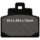 Bremsklotz Carbon Scooter EBC Alternative: 7870134 passend für: Piaggio MP3