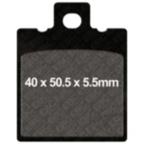 EBC Standard Bremsklötze für Motorräder 7370554