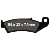 Bremsklotz Standard EBC Alternative: 7871858 passend für: Honda NX, CR, XR