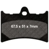 Bremsklotz Standard EBC Alternative: 7872112 passend für: Aprilia RS, AF1, Tuono