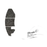 Bremsklotz Sinter LA Brembo Alternative: 7329022 passend für: Triumph Trident, Trophy, Sprint