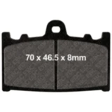 Bremsklotz Sinter HH EBC Alternative: 7873375 passend für: Kawasaki ZZR, VN, ZXR