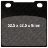 Bremsklotz Standard EBC Alternative: 7871502 passend für: Kawasaki ZRX, ZXR, ZZR