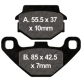 Bremsklotz Standard EBC Alternative: 7871486 passend für: Kawasaki KLE, ZZR