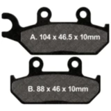 Bremsklötze Sinter für Off-Road Verwendung EBC FA172R MX