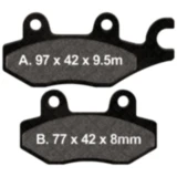 Bremsklotz Standard EBC passend für: Cagiva Navigator, Canyon, Elefant