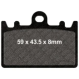 Bremsklotz Sinter HH EBC passend für: Kawasaki ZXR