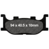 Bremsklotz Carbon Scooter EBC Alternative: 7872781 passend für: Yamaha YP, XP