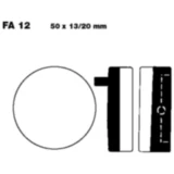 Bremsklotz Semi - Sinter V EBC passend für: Honda CB