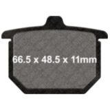 Bremsklotz Semi - Sinter V EBC passend für: Honda CX, GL