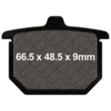 Bremsklotz Semi - Sinter V EBC passend für: Honda CB, CX, GL