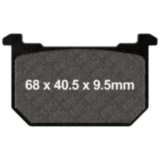 Bremsklotz Semi - Sinter V EBC passend für: Kawasaki Z, GT, GPZ