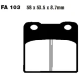Bremsklötze Semi-Sinter V EBC für Cruiser und Touring Bikes 7377026