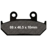 Bremsklotz Semi - Sinter V EBC passend für: Honda GL, NX, VT, XL, Cagiva Elefant, Canyon