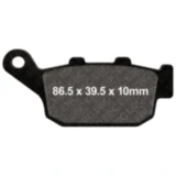 Bremsklotz Semi - Sinter V EBC passend für: Honda NC, CB, CBR, Triumph Tiger, Bonneville, Daytona