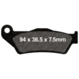 Bremsklotz Carbon Scooter EBC Alternative: 7875396 passend für: Royal Enfield Classic, Meteor, Himalayan