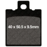 Bremsklotz Standard EBC Alternative: 7870512 passend für: Honda CRM, NSR