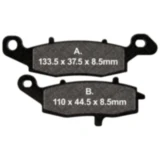 Bremsklotz Sinter EPFA EBC passend für: Kawasaki VN, ER - 6F, ER - 6N, CFMOTO NK, TK